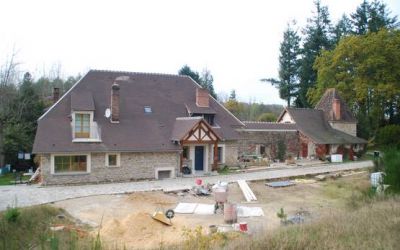 Extension et restauration d'une maison d'habitation