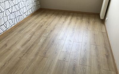 Parquet sur isolant phonique